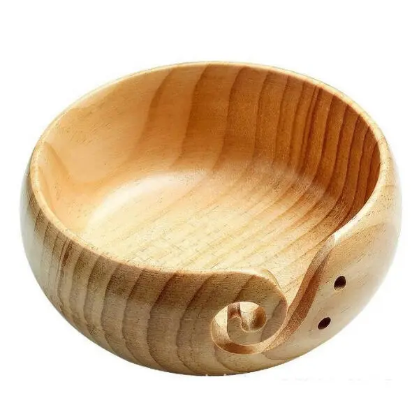 Wood Yarn Bowl