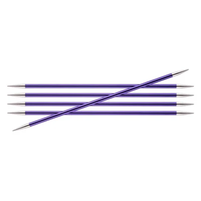 KnitPro Zing Double Pointed Needles 20 cm (2.00-8.00 mm)