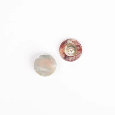 DROPS Round White 15 mm (no. 523)