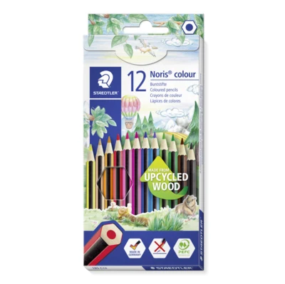 STAEDTLER Noris Club 185 Coloured Pencils, 12 pcs