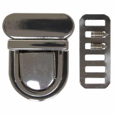 Go Handmade Bag Metal Lock, Small 30 x 19 mm (1 pc)