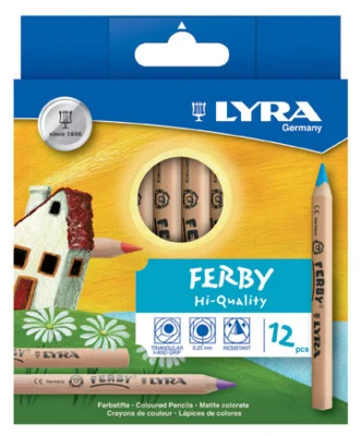 Lyra Ferby Color pencils, 12 pcs