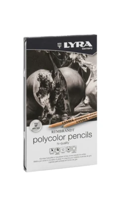 Lyra Rembrandt Drawing Pencils, 12 pcs