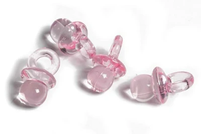 Craft Line Pacifiers Pink 20 mm, 10 pcs