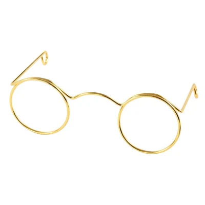 Decorative Glasses Gold, 10 pcs