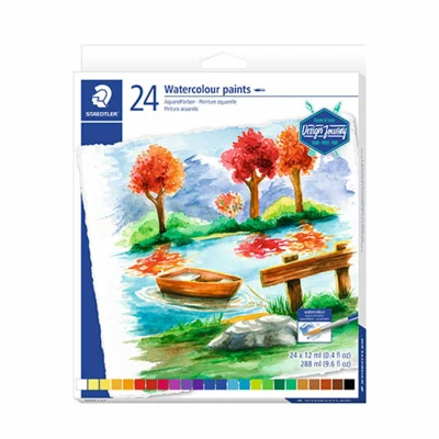 STAEDTLER Carat watercolour paint, 24 pcs