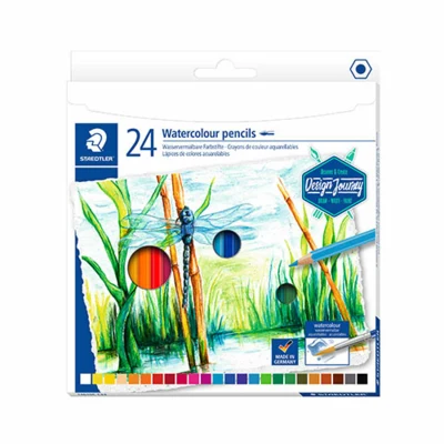 STAEDTLER Watercolour Pencils, 24 pcs