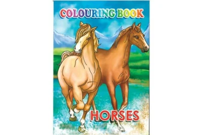 Colouring Book A4 Horses, 16 pages