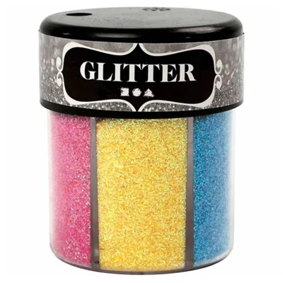 Glitter Ass. colors, 6x13 g