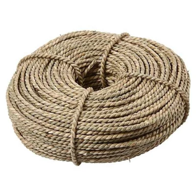 Twisted seagrass cord