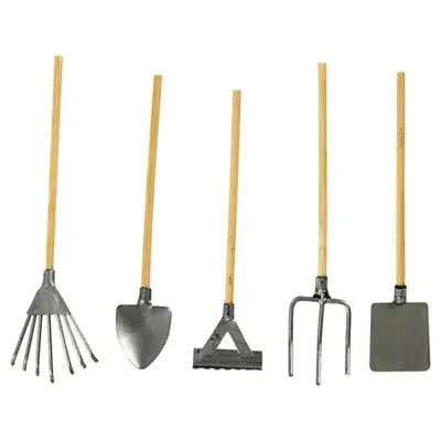 Garden tools 11 cm, 5 pcs
