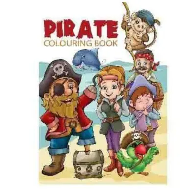 Coloring book A4 Pirate 1, 16 pages
