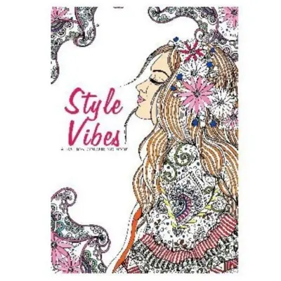 Coloring book A4 Style Vibes, 32 pages