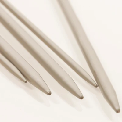 DROPS Double Pointed Needles Basic Aluminium, 20 cm (2.0-5.0 mm)