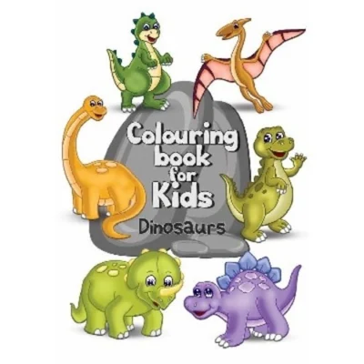 Colouring Book A4 Kids Dinosaurs, 16 pages