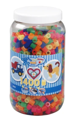 Hama Maxi Beads 1400 pcs. - Mix 51 8542