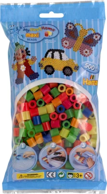 Hama Maxi Beads 500 pcs - Mix 51