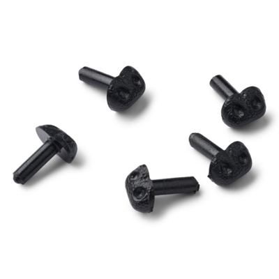 HobbyArts Safety Nose, Black 5 pcs