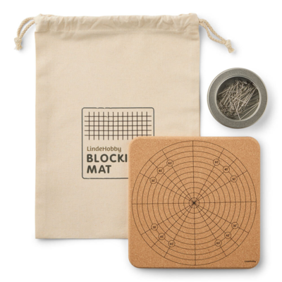LindeHobby Blocking Mat, Cork, 20x20 cm