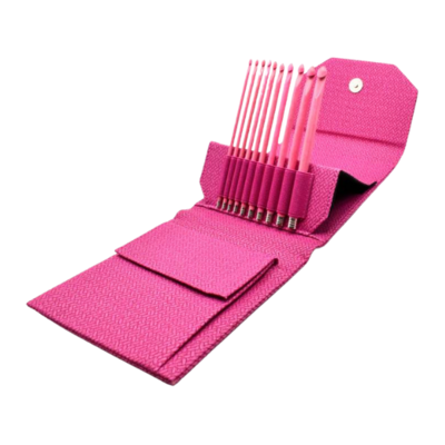 LYKKE Crochet Hook Set Blush, Magenta, 15 cm