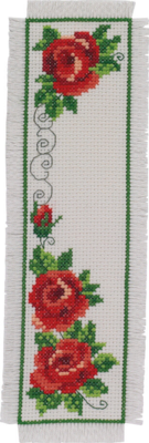 Embroidery Kit Roses 7cm / 2.76in x 22cm / 8.66in