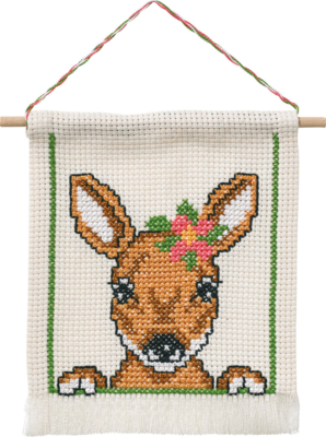 Embroidery Kit MFK Roe Deer M5119/18 16 x 18 cm / 6.3 x 7.09 in