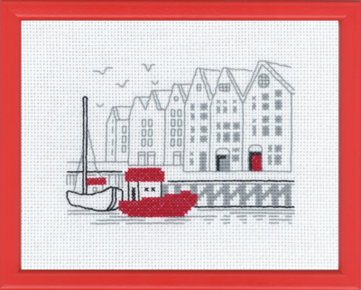 Embroidery Kit Bergen R5651/30 18 x 14 cm / 7.09 x 5.51 in