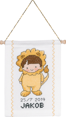 Embroidery Kit Lion B5129/18 18 x 25 cm / 7 x 10 in