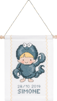 Embroidery Kit Scorpion B5129/18 18 x 25 cm / 7.09 x 9.84 in