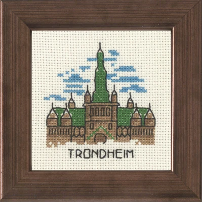 Embroidery Kit Trondheim 10 x 10 cm / 4 x 4 in R5370