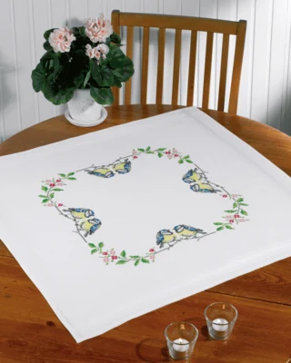 Embroidery Kit Birds XXX 80 x 80 cm / 31 x 31 in