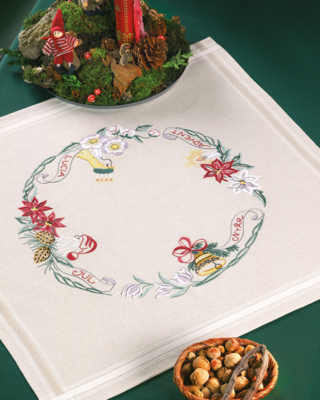 Embroidery Kit Advent 80 x 80 cm / 31.50 x 31.50 in