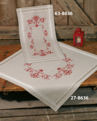 Embroidery Kit Classic Red 80 x 80 cm / 31.50 x 31.50 in