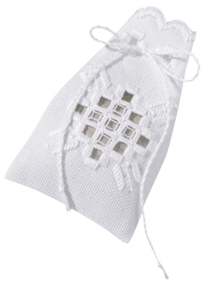 Embroidery Kit Hardanger mini 7 x 11 cm / 2.76 x 4.33 in
