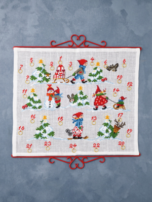 Embroidery Kit Elf Children 5125/55 55 x 47 cm / 21.65 x 18.5 in