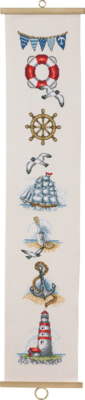 Embroidery Kit Maritime B5159/18 bell pull 18 x 90 cm / 7 x 35 in