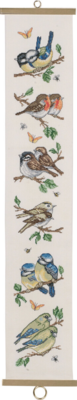 Embroidery Kit Garden Birds B5159/16 16 x 88 cm / 6.30 in x 34.65 in