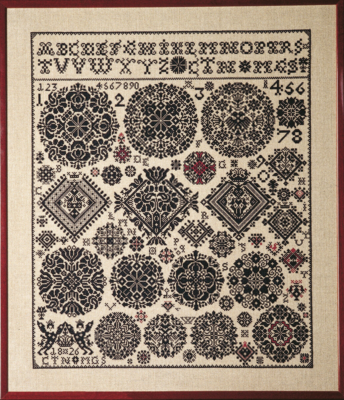 Embroidery Kit Vierlande 1826 54 x 63 cm / 21.26 x 24.80 in