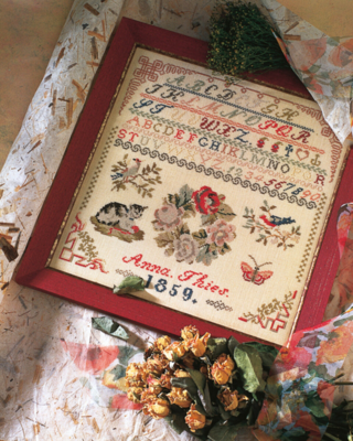 Embroidery Kit Anna Thies 1859 35 x 35 cm / 13.78 x 13.78 in 5633