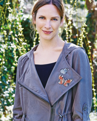 Embroidery Kit Butterflies 10 x 10 cm / 4 x 4 in