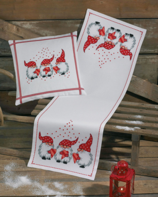 Embroidery Kit Polkanisser 40 x 40 cm / 15.75 x 15.75 in