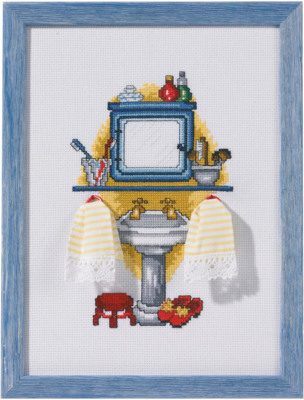 Embroidery Kit Sink 20 x 28 cm / 7.87 x 11.02 in R5386
