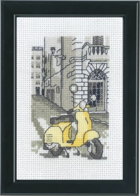 Embroidery Kit Rome 10 x 15 cm / 3.94 x 5.91 in