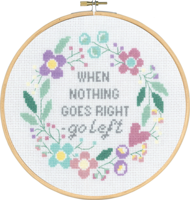 Embroidery Kit When nothing goes right 5810/20