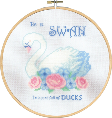 Embroidery Kit Swan 20 Ø / 7.87 in dia. M/5810/20