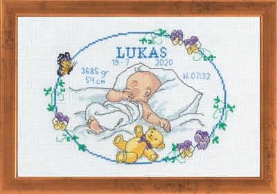 Embroidery Kit Lucas R5354 30 x 20 cm / 11.81 x 7.87 in