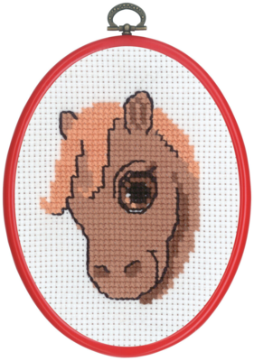 Embroidery Kit MFK Horse w 5959/30 13 x 18 cm / 5.12 x 7.09 in