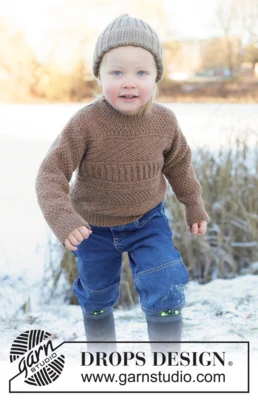 50-9 Woodland Wander Sweater by DROPS Design